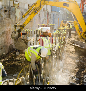 Riqualificazione edilizia Londra Foto Stock