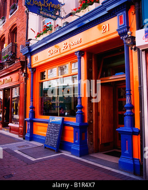 Dublin pub tradizionali, Davy Byrnes Pub, Duke Street Foto Stock