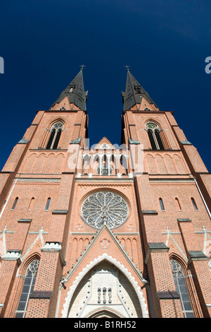 Cattedrale di Uppsala, Svezia e Scandinavia, Europa Foto Stock