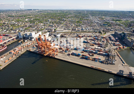 Vancouver contenitore porta, British Columbia, Canada, America del Nord Foto Stock
