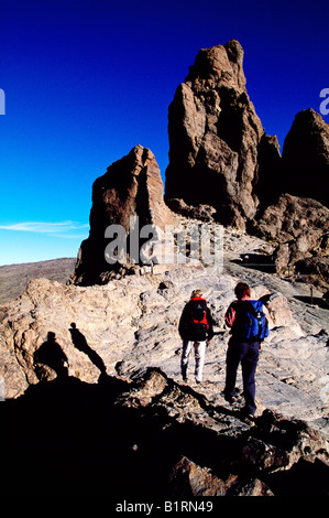 Roques de Garcia, Montana de Roque, Tenerife, Isole Canarie, Spagna Foto Stock