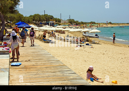 Spiaggia di Agios Georgios, Naxos, Cicladi Grecia. Foto Stock