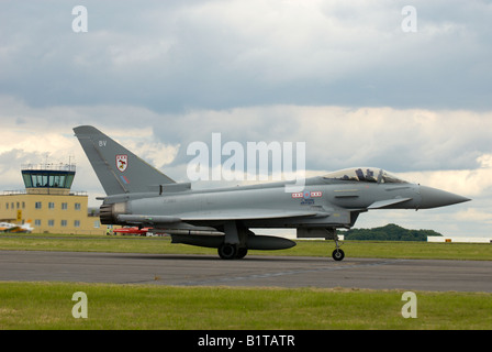 RAF Eurofighter Typhoon F2 Kemble Air Show 2008 Foto Stock