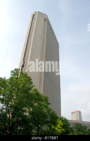 COLUMBUS, Ohio - moderni edifici per uffici nel centro di Columbus, Ohio Foto Stock