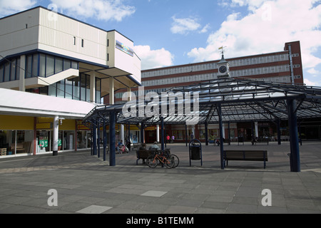 Anglia Square Shopping moderno sviluppo Norwich, Norfolk, Inghilterra Foto Stock