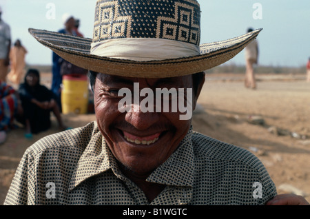 COLOMBIA Guajira Peninsula Guajiro indiani Foto Stock