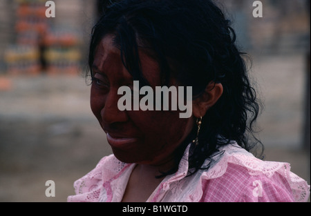 COLOMBIA Guajira Peninsula Guajiro indiani Foto Stock
