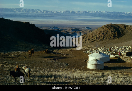 MONGOLIA deserto dei Gobi Foto Stock
