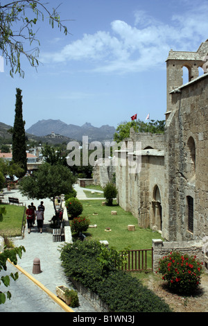 Abbazia di Bellapais Foto Stock