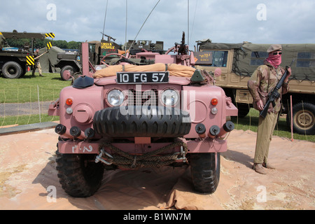 S.A.S. 'Pink Panther " Land rover Foto Stock