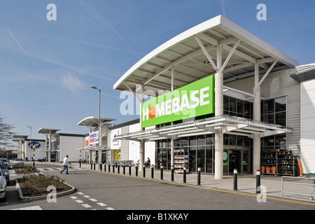 Lombardia Retail Park Hayes Middlesex Foto Stock