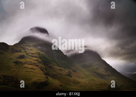 Le tre sorelle, Glen Coe Foto Stock