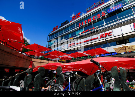 Berlino,Kudamm,berlino, Kudamm, ue, europa Center,Foto di Kazimierz Jurewicz,Berlino Charlotenburg Ku damm, Città, architettura shopping, centro, Foto Stock