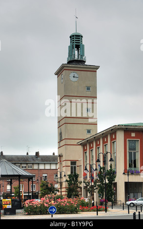 Una torre di Abbeville Foto Stock