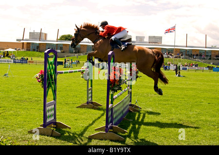 Lincolnshire Show 2008 Show Jumping Event Foto Stock