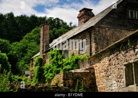 Un cottage a bickleigh Devon Foto Stock