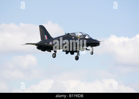 Un Bae Systems Hawk trainer della RAF sull approccio finale Foto Stock