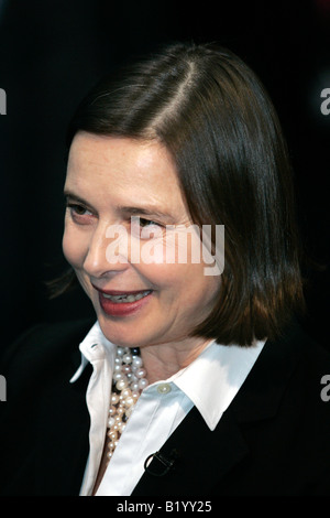 Isabella Rossellini Foto Stock