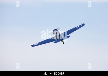 Canadian Car & Foundry (Nord America) T-6 Harvard 4m 5 66 G-BUKY in volo a Breighton Airfield Foto Stock