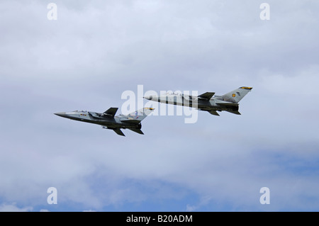 Panavia Tornado F3 in decollo con postcombustione completa da RAF Kinloss Foto Stock