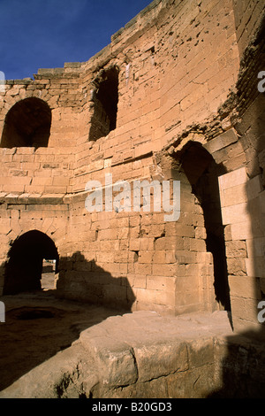 Turchia, Anatolia sud-orientale, provincia di Sanliurfa, Harran, vecchio caravanserraglio Foto Stock