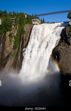 Montmorency Cade vicino a Quebec City. Foto Stock