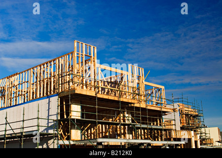 Edilizia residenziale / Nuova costruzione residenziale.Melbourne Victoria Australia. Foto Stock