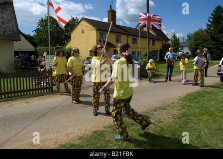 Village Fete, tradizione, Gran Bretagna, nel centro dell'inghilterra Foto Stock