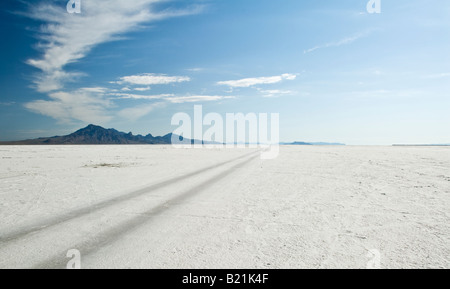 Utah Bonneville Saline venue per automotive prove di velocità Foto Stock