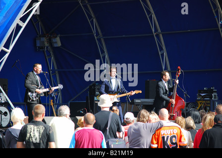Buddy Holly Tribute Band Foto Stock