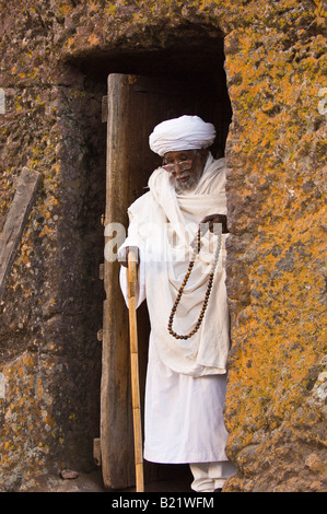 Pellegrinaggio in Terra Santa Lalibela, Etiopia, Africa. Foto Stock