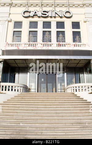 Casino da Povoa de Varzim, Portogallo. Uno dei tre casinò del Estoril-Sol III gruppo, il più grande gruppo di casinò in Europa. Foto Stock