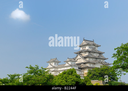 Himeji Banshu Castle, noto come airone bianco Castello, Hyogo JP Foto Stock