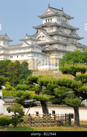 Il castello di Banshu, Himeji JP Foto Stock