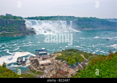 Cascate del Niagara Ontario Canada Foto Stock