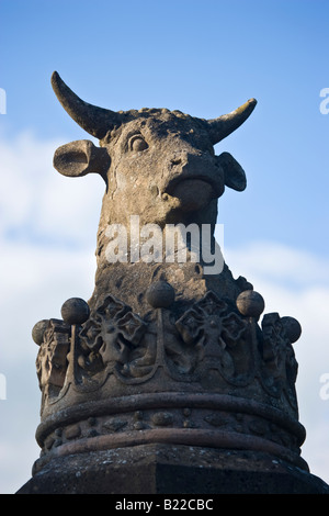 Dettaglio di gate Audley End House Saffron Walden Foto Stock