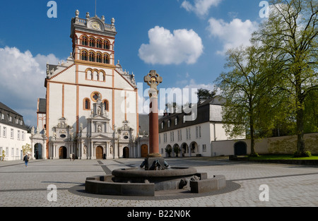 L'abbazia benedettina di San Mattia, Trier, Germania, Europa Foto Stock