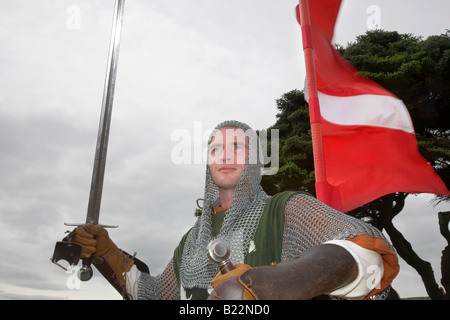 Spadaccino alla scozzese si intraversa storico evento Società a Fort George, Ardersier Grampian Scozia Scotland Foto Stock