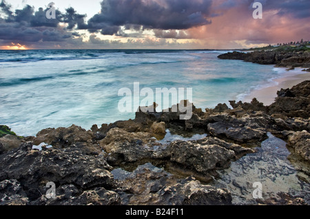 Mettam's Pool a North Beach a Perth, Western Australia Foto Stock