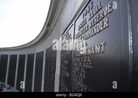 Memoriale di guerra sul lungomare di Southsea Portsmouth Foto Stock