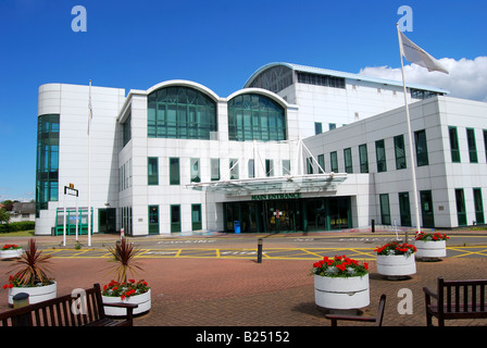 Ashford Ospedale, Ashford e San Pietro Hospitals NHS Trust, London Road, Ashford, Surrey, England, Regno Unito Foto Stock