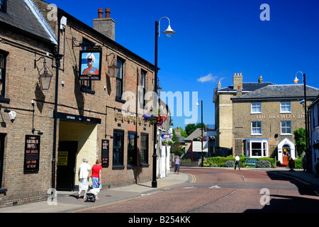 George Hotel Chatteris città Fenland Inghilterra Cambridgeshire Regno Unito Regno Unito Foto Stock