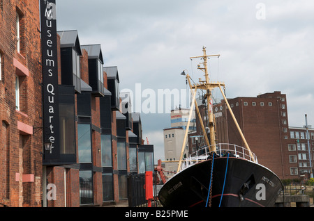 L'Artico Corsair presso il quartiere dei musei a Kingston upon Hull. Foto Stock