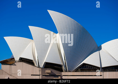 Sydney Opera House su Bennelong Point Sydney NSW Australia Foto Stock