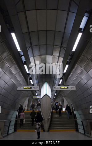 Southwark Stazione della Metropolitana - Linea Jubilee estensione - Londra Foto Stock