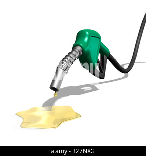 Benzina e la crisi energetica concept Foto Stock