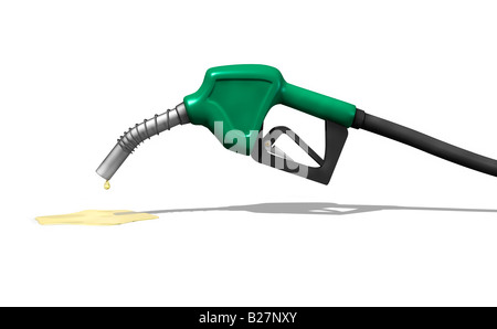 Benzina e la crisi energetica concept Foto Stock