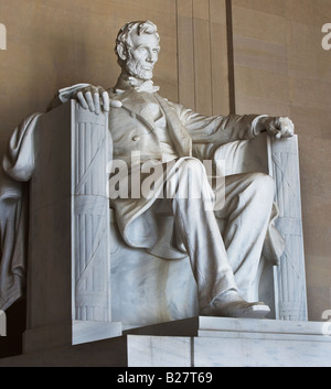 Il Lincoln Memorial, Washington DC, Stati Uniti Foto Stock