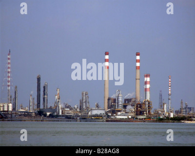 Grandi impianti industriali in Venezia, Italia Foto Stock