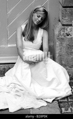 Sposa addormentata Foto Stock